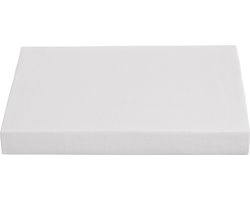 Ambiante - Katoen - Topper Hoeslaken - 160x220 cm - Wit