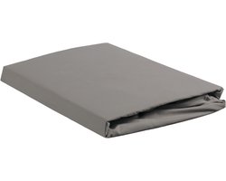 Ambiante Katoen - Topper Hoeslaken - 180x220 - Grijs