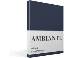 Ambiante Kussensloop - 60x70 cm - Dark Blue