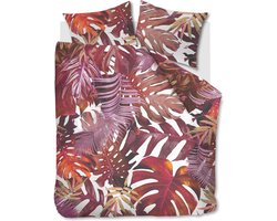 Ambiante Noèlle dekbedovertrek - Tweepersoons - 200x200/220 - Rood