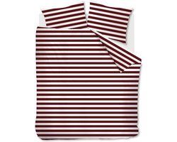 Ambiante Orsin dekbedovertrek - Tweepersoons - 200x200/220 - Donker Rood