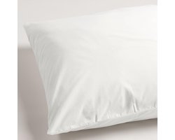 Ambiante Percaline Kussenslopen - 60x70 cm - set van 2 - Wit