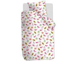 Ambiante Tutti Frutti dekbedovertrek - Eenpersoons - 140x200/220 - Multi