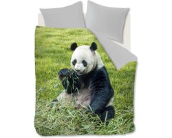 Ambiante Vira dekbedovertrek - Eenpersoons - 140x200/220 - Groen