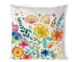 Ambiente Kussenhoes Vibrant spring white