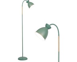 Amdelne Industriële Lampenkap Groen - Vloerlamp - fitting E27 MAX60W - excl. lichtbronnen