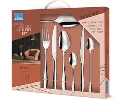 Amefa - Ariane - 42-delige All You Need bestekset - Voor 6 personen