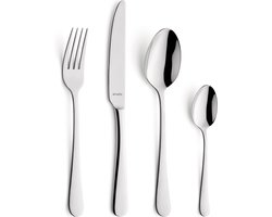 Amefa Austin 24-delige Bestekset – 6 Personen – Zilver – 18/0 Chroomstaal – Cadeauverpakking