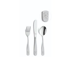 Amefa - Bear - 3-delige kinderbestekset - RVS - Vaatwasmachinebestendig - Beer