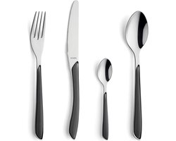 Amefa - Eclat Matt Slate Grijs - 24 delige bestekset - 6 persoons