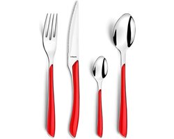 Amefa Eclat Rood - 24-delige bestekset - 6 personen