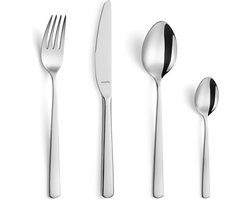 Amefa Phoenix - Bestekset 24 delig - 6 persoons - RVS - Zilver