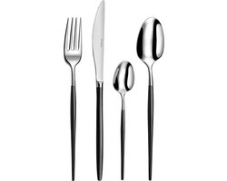 Amefa Soprano - Bestekset - 16-delig - 4 Personen - PVD - mat - zwart