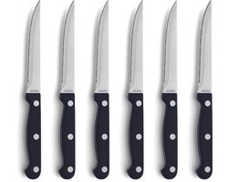 Amefa Steakmessenset - 6-delig - 6 persoons - Vaatwasserbestendig - Vleesmes