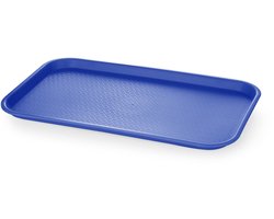 Amerbox - Dienblad voor fastfood - polypropyleen - GN 1/1 -530x325x(H)20 - Blauw