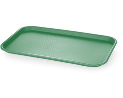 Amerbox - Dienblad voor fastfood - polypropyleen - GN 1/1 -530x325x(H)20 - Groen