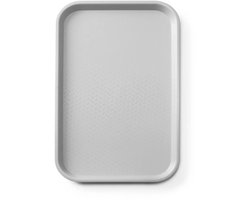 Amerbox - Dienblad voor fastfood - polypropyleen - GN 1/1 -530x325x(H)20 - Lichtgrijs