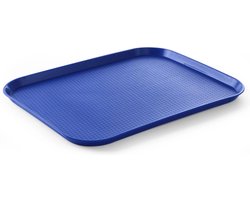 Amerbox Fastfood dienblad large blauw 350 x 450 mm voor uitgifte