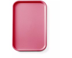 AmerBox Polypropyleen dienblad GN 1/1 – Rood – Stapelbaar – 530x325 mm