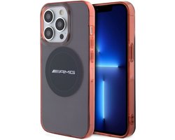 AMG Back Cover - Apple iPhone 15 Pro - Zwart - MagSafe-compatibel - Timeless Design