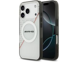 AMG Back Cover - iPhone 17 Pro - Wit - Magsafe - Double Layer - Sportief Design