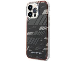 AMG iPhone 14 Pro Back cover case - Double Layer - Expressive Graphic Design - Black
