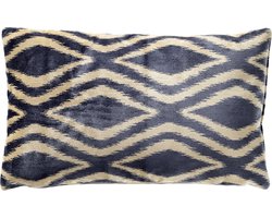 AMORA | Sierkussen 30x50 cm | Insignia Blue | Blauw | Hoii | met duurzame kussenvulling
