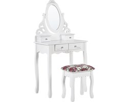 AMOUR - Kaptafel - Wit - MDF