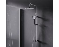 AM.PM Hit - Regendouche zonder kraan - Chroom Doucheset - Handdouche met 1 functie - Hoofddouche 22 cm