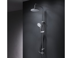 AM.PM Hit - Regendouche zonder kraan - Chroom Doucheset - Handdouche met 1 functie - Hoofddouche 22 cm