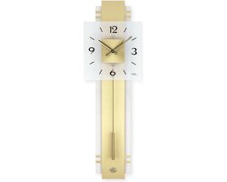 AMS 7301 - Klok - Messing - 22x68 cm - Cr�me