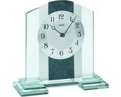 AMS tafel 1121 - Klok - 20x20 cm - Transparant