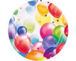 Amscan Feestborden Ballonnen 23 Cm 8 Stuks