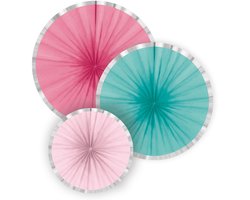 Amscan Muurdecoratie Flamingo 3-delig