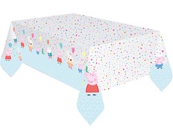 Amscan Peppa Pig Tafelkleed - PVC 120 x 180 cm - Kinderfeestje - 4+ jaar