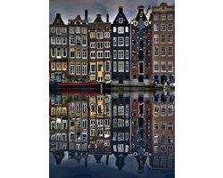 Amsterdam Houses Puzzel 1000 Stukjes