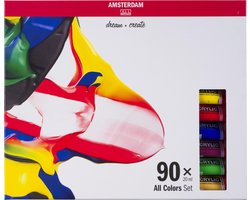 Amsterdam Standard Series acrylverf complete collectie set | 90 × 20 ml