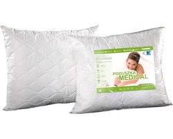 AMW Medical - Anti-allergisch Kussen - 50x70 - Bont - Wasbaar