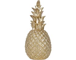 Ananas ornamenten, moderne woonkamer ornamenten, decoratieve figuren, decoratie woonkamer, huis winkel decoratie, kantoordecoraties, polyhars, cadeau 20 cm (wit)