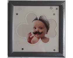 Anchor Fotolijst Licht Grijs vierkant met Passe-Partout