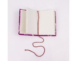 Ancient Wisdom - Kruk - Bierbarrelkruk met opbergvak, whitewash afwerking, 38x32 cm - Houten kruk - Vintage meubel - Café kruk - Rustiek - Compact