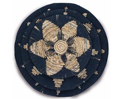 Ancient Wisdom - Wandkleed - Zeegras wanddecoratie multicolor - muurdecoratie - interieuraccessoire - handgemaakt - decoratie