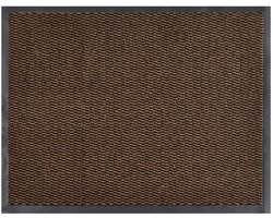 andiamo Easy deurmat - vuilvangmat voor de entree van het huis - flexibel inzetbaar als binnendeurmat, deurmat in overdekte buitenruimtes of als schoenmat 60 x 80 cm Bruin