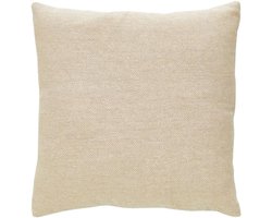 andiamo Kussen Jenny - sofakussen met vulling overtrek - sierkussen hoofdkussen 40 x 40 cm beige