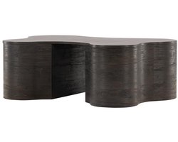Andrea organische salontafel - 90 x 130 cm - mokka