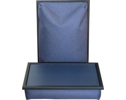 Andrews - Laptray - Schootkussen - Effen Blauw - 40x30 cm
