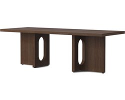 Androgyne Salontafel - eiken, donker gebeitst - eiken, donker gebeitst