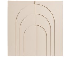 Anine wanddecoratie beige.