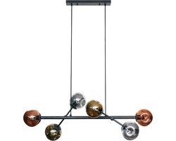 AnLi Style Hanglamp 6L molecule mix glass