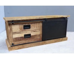 AnLi-Style Nora TV Meubel 120 cm Met 2 Laden